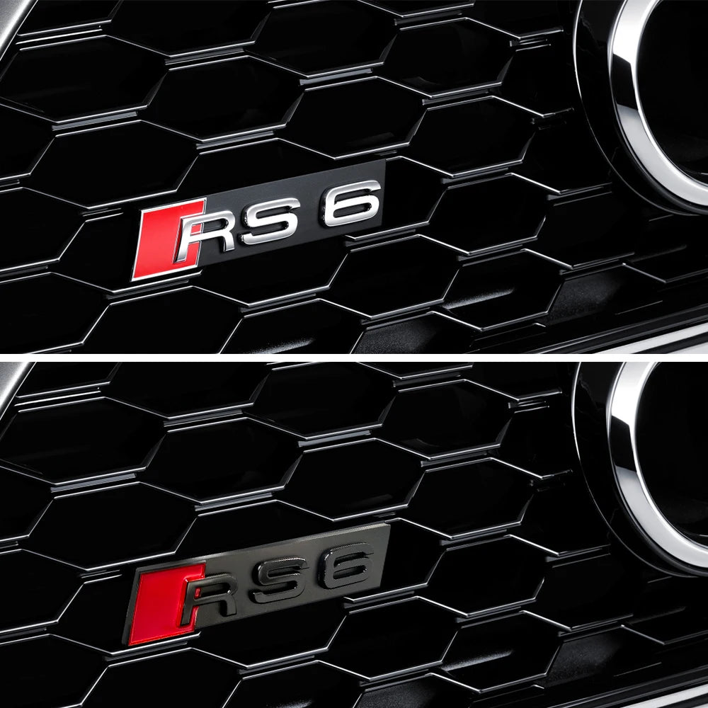 Monogramme calandre Audi S3 S4 S5 S6 S7 S8 RS3 RS4 RS5 RS6 RS7
