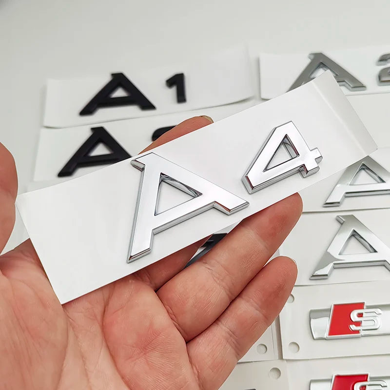 Audi Monogramme A1 A2 A3 A4 A5 A6 A7 A8 / Sline