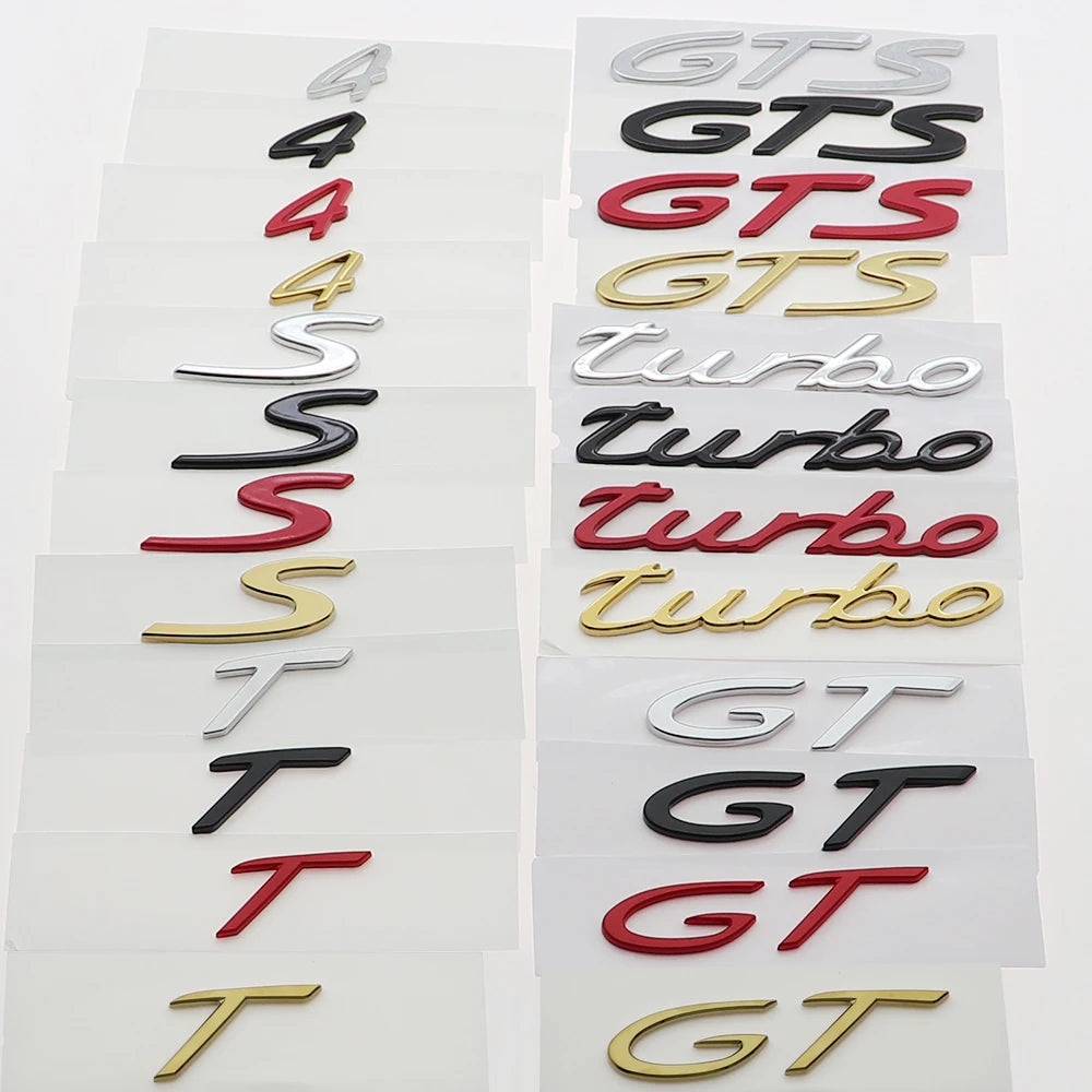 Porsche Monogramme GTS GT Turbo 4 S T