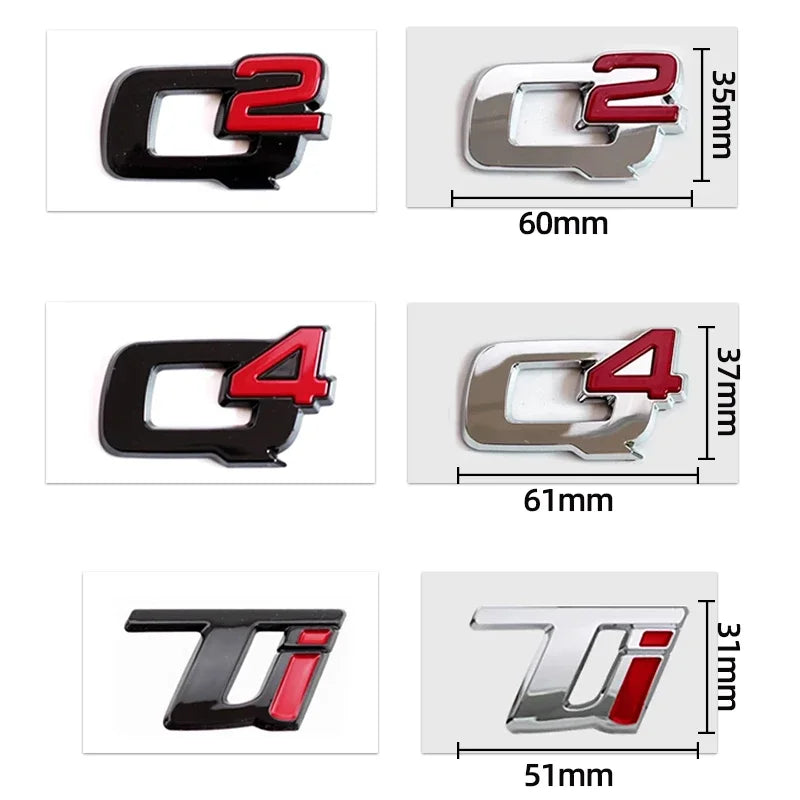 Monogramme Alfa Romeo Q2 Q4 Ti Veloce Giulia Stelvio