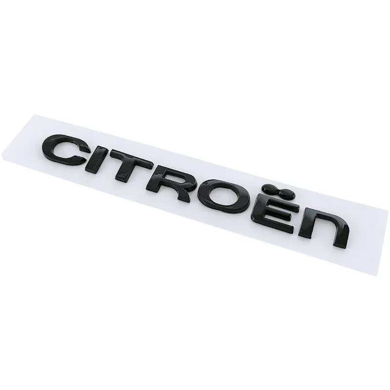 Monogramme Citroën C4 C3 C5 C1 DS3 DS5 DS4 Jumper Berlingo NOIR/ARGENT