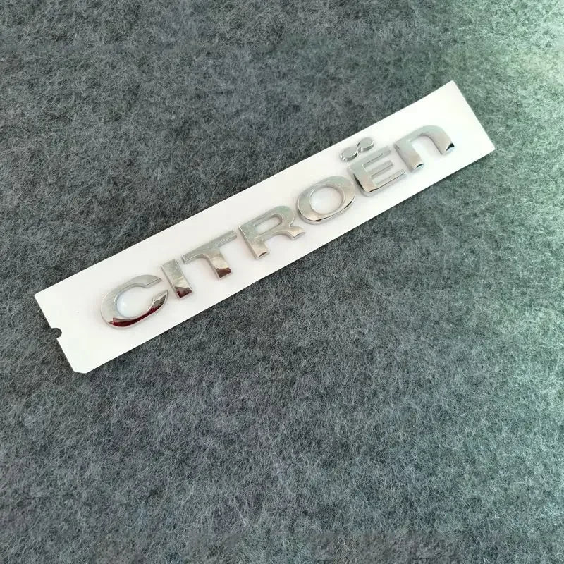 Monogramme Citroën C4 C3 C5 C1 DS3 DS5 DS4 Jumper Berlingo NOIR/ARGENT