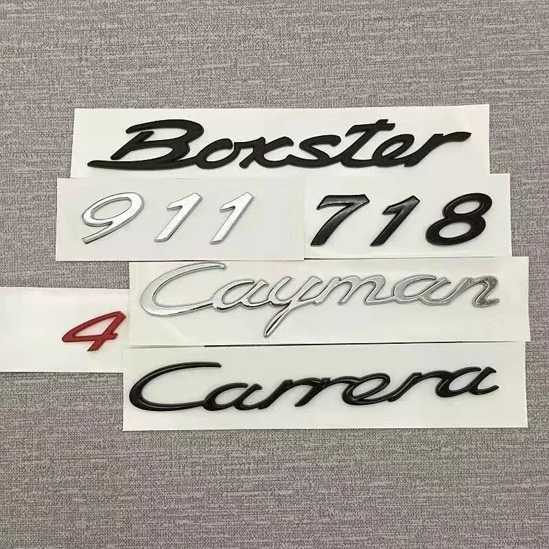 Porsche Monogramme 718/Cayman/Boxster/GTS/TURBO/Panamera/PORSCHE/4/SCarrera/911