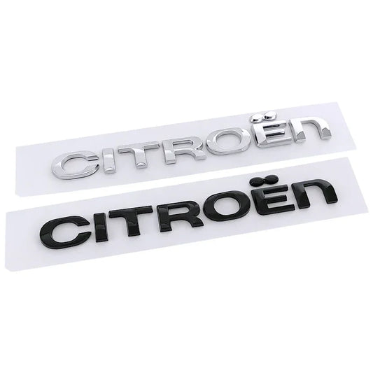 Monogramme Citroën C4 C3 C5 C1 DS3 DS5 DS4 Jumper Berlingo NOIR/ARGENT