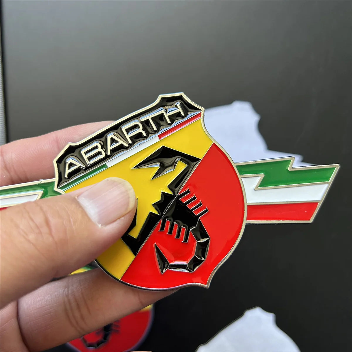 Monogramme Fiat Abarth 500 124 125 595 Punto Bravo