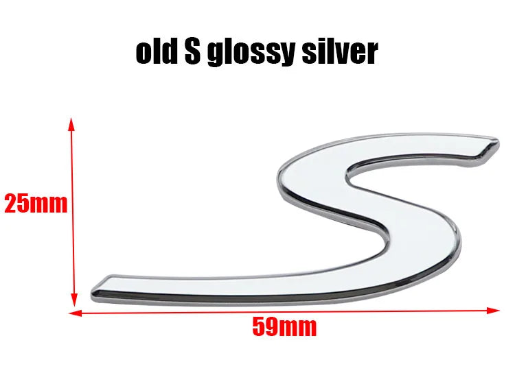 Porsche Monogramme "S" 993/996/997/991/BOXSTER/CAYMAN/HYBRID 2002-2022