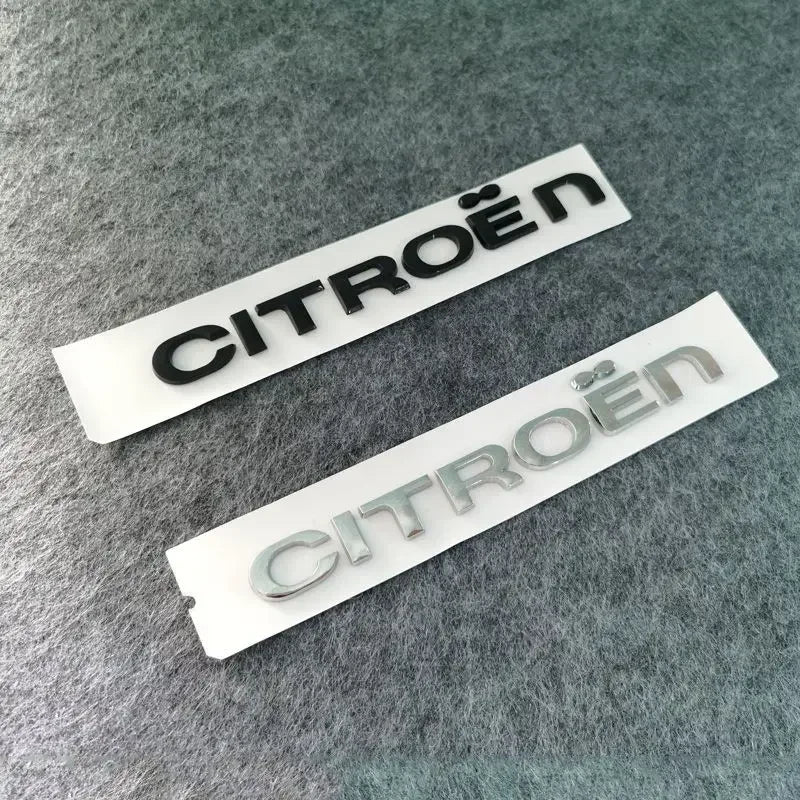 Monogramme Citroën C4 C3 C5 C1 DS3 DS5 DS4 Jumper Berlingo NOIR/ARGENT