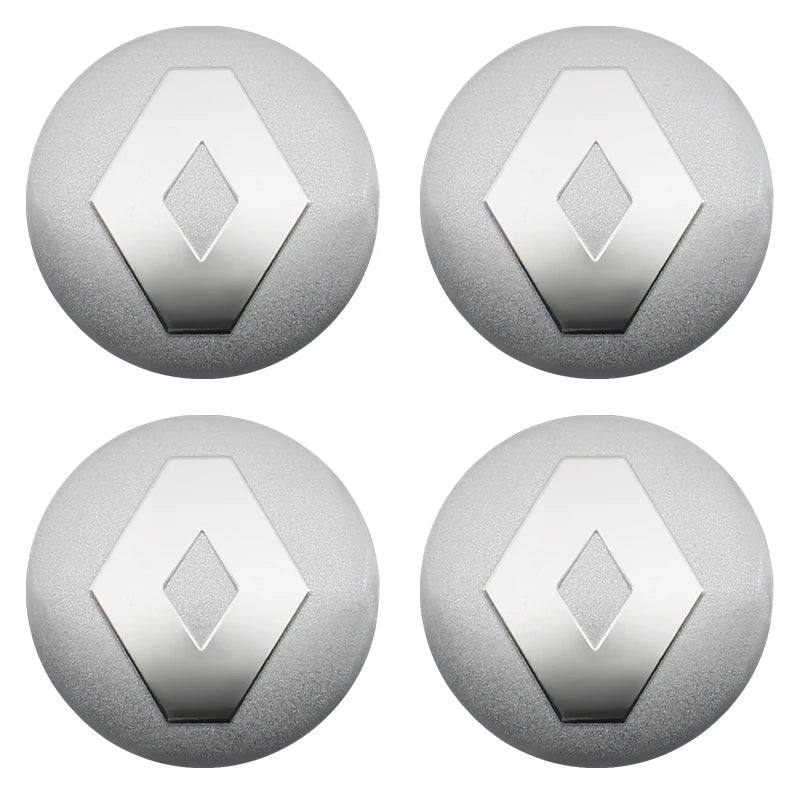 Centres de roues 4Pcs 56mm 60mm Renault Megane Clio 2 3 4 RS Grand Scenic Clio 4 Captur Duster