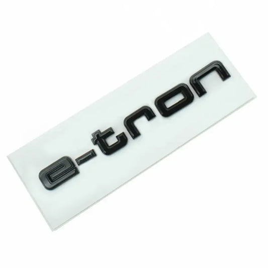 Audi Monogramme E-tron NOIR MAT/BRILLANT/ARGENT