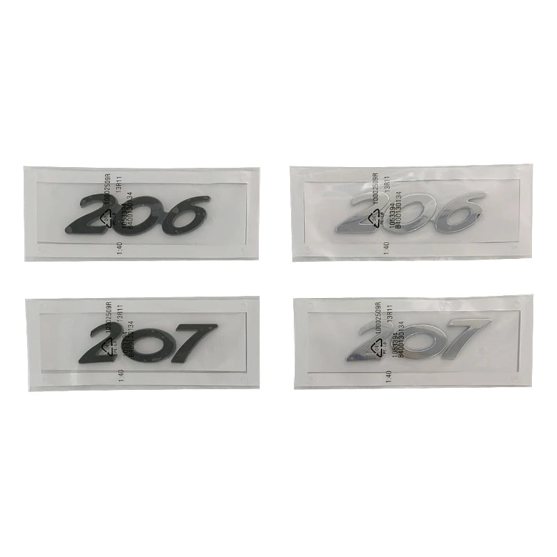 Peugeot Monogramme 206 207 301 307 308 408 508 2008 3008 4008 5008