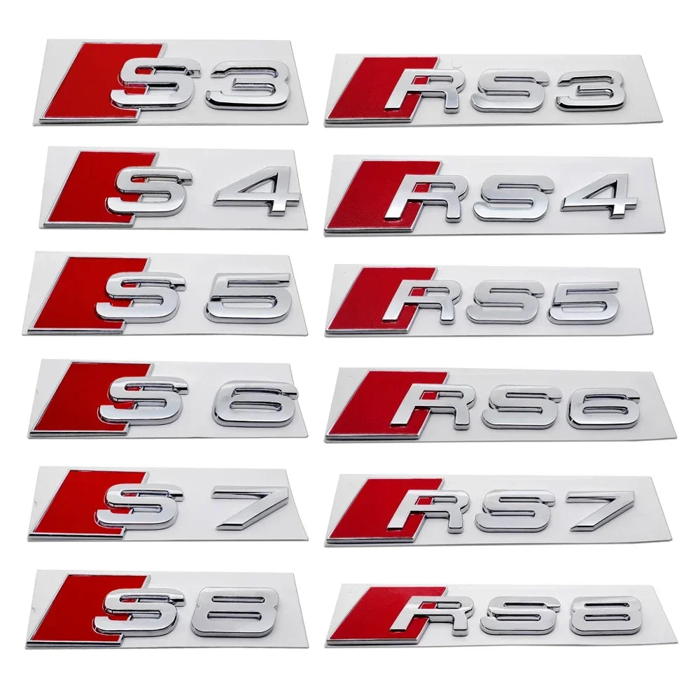 Monogramme Audi S3 S4 S5 S6 S7 S8 R8