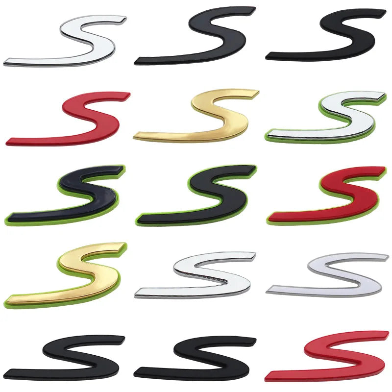 Porsche Monogramme "S" 993/996/997/991/BOXSTER/CAYMAN/HYBRID 2002-2022