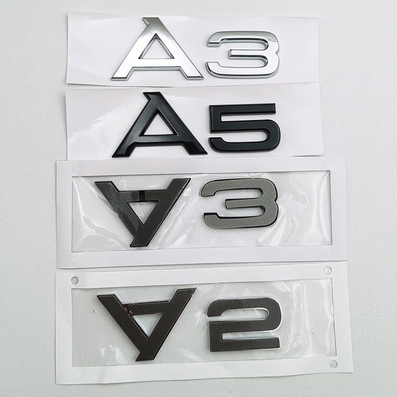 Audi Monogramme A1 A2 A3 A4 A5 A6 A7 A8 / Sline