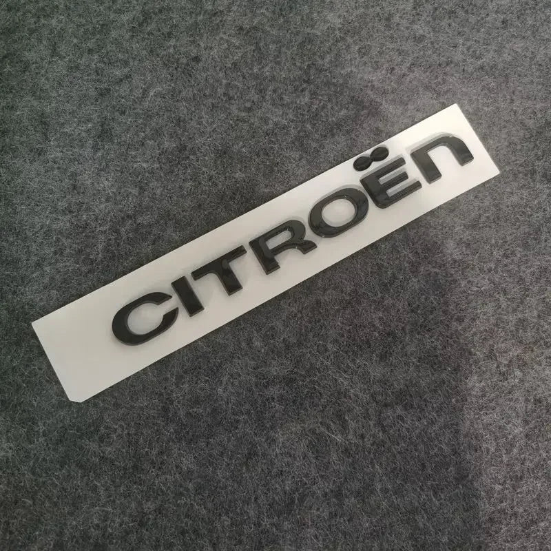 Monogramme Citroën C4 C3 C5 C1 DS3 DS5 DS4 Jumper Berlingo NOIR/ARGENT