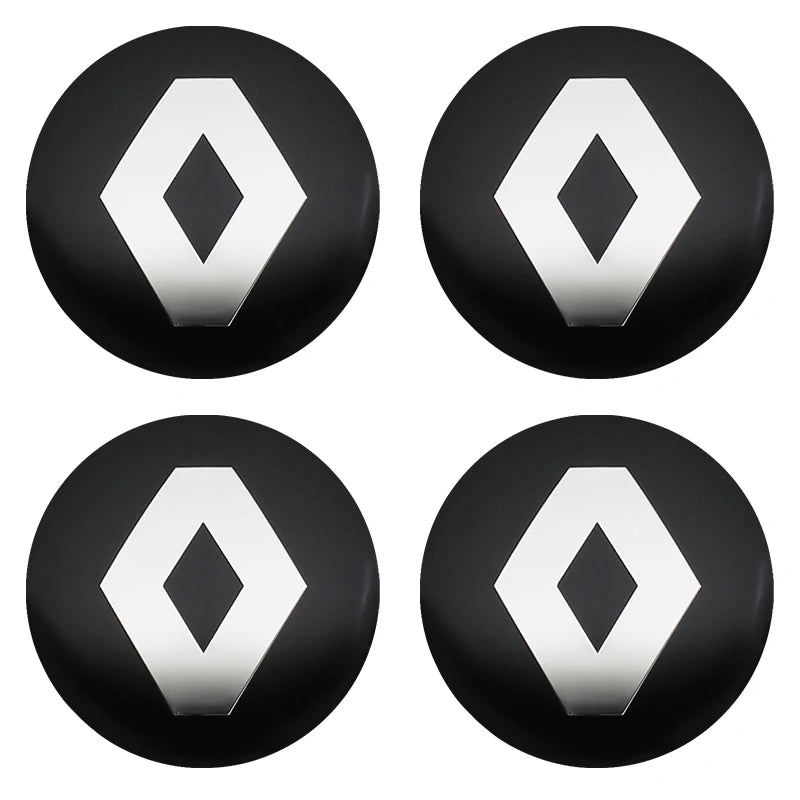 Centres de roues 4Pcs 56mm 60mm Renault Megane Clio 2 3 4 RS Grand Scenic Clio 4 Captur Duster