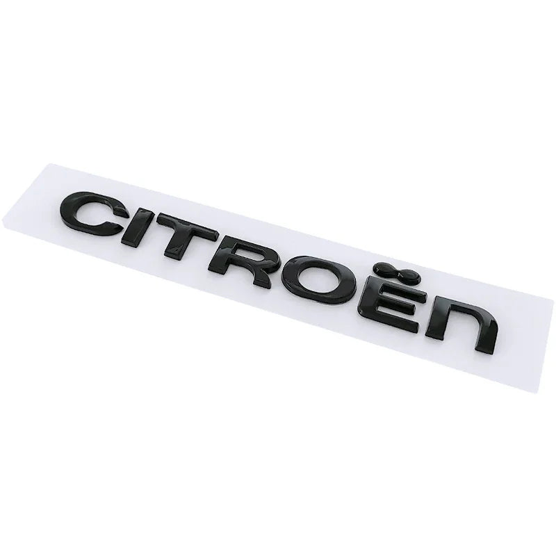 Monogramme Citroën C4 C3 C5 C1 DS3 DS5 DS4 Jumper Berlingo NOIR/ARGENT