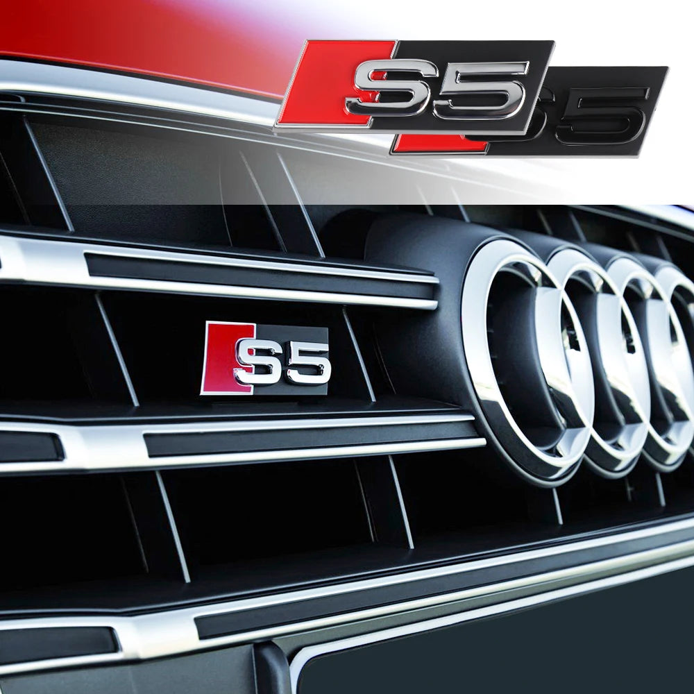 Monogramme calandre Audi S3 S4 S5 S6 S7 S8 RS3 RS4 RS5 RS6 RS7