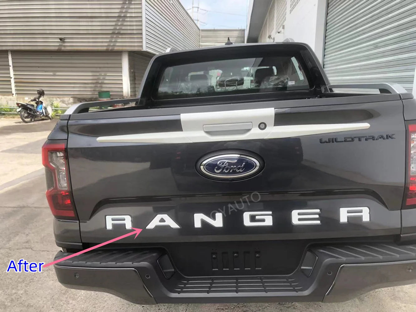 Monogramme malle arrière Ford Ranger