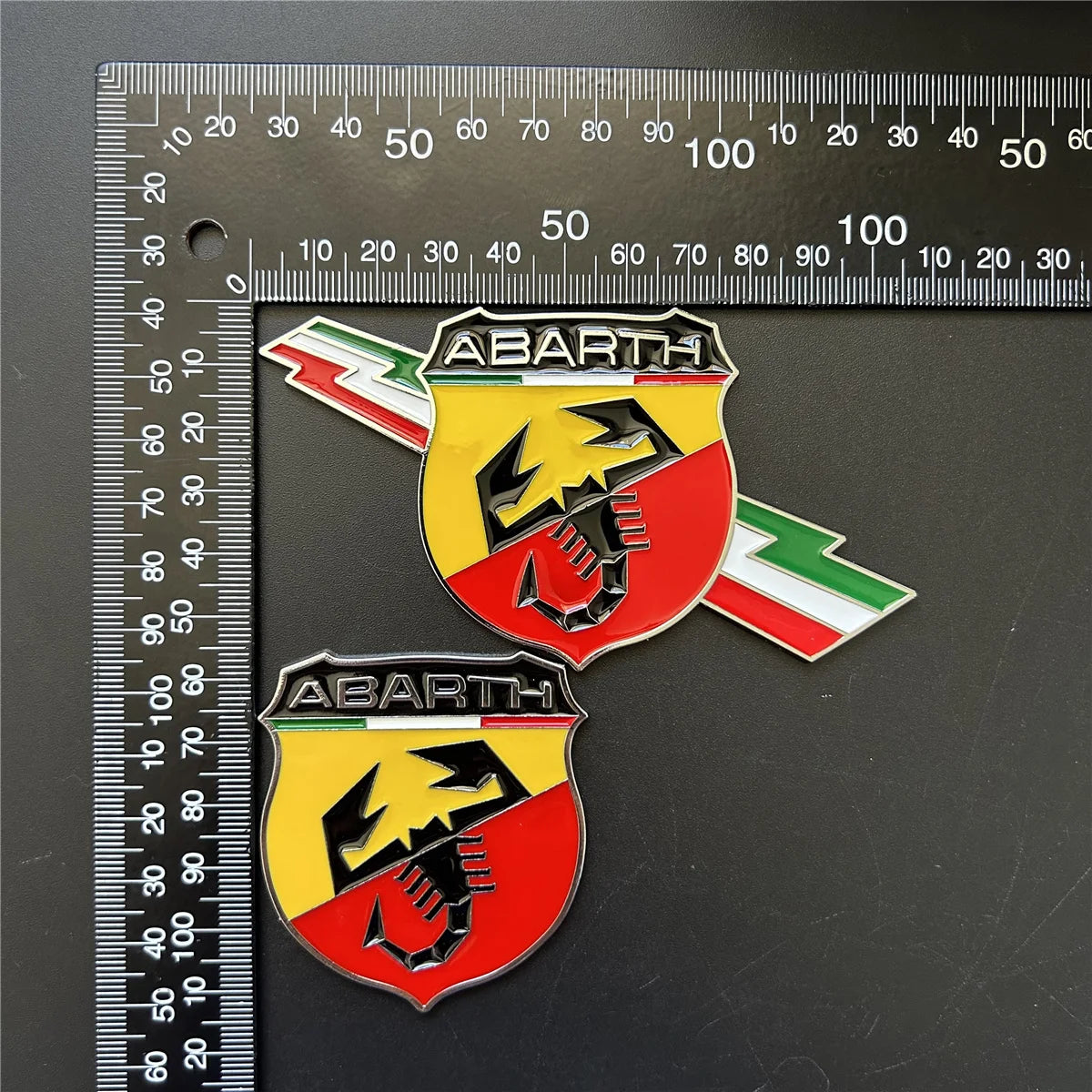 Monogramme Fiat Abarth 500 124 125 595 Punto Bravo