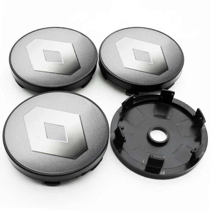 Centres de roues 4Pcs 56mm 60mm Renault Megane Clio 2 3 4 RS Grand Scenic Clio 4 Captur Duster