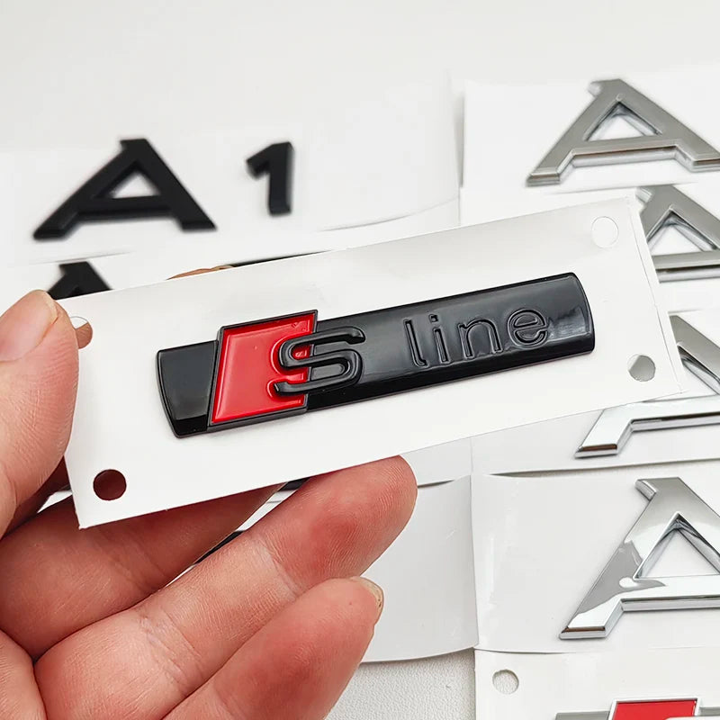 Audi Monogramme A1 A2 A3 A4 A5 A6 A7 A8 / Sline