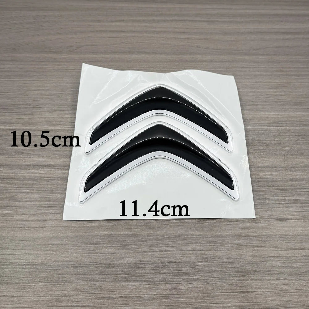 Monogramme Citroën C4 C3 C5 C1 C6 C8 DS3 DS5 DS4 DS6 Xsara C-Elysee Picasso Nemo NOIR/ARGENT
