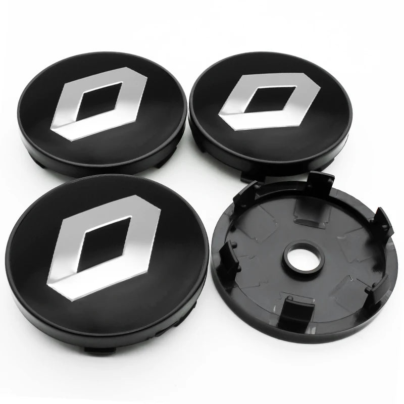 Centres de roues 4Pcs 56mm 60mm Renault Megane Clio 2 3 4 RS Grand Scenic Clio 4 Captur Duster